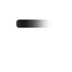 Poster - Gradient black banner shape transparent background