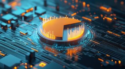 Poster - Futuristic Data Visualization in Technology Design
