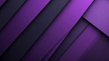 Poster - Diagonal purple shape as the background