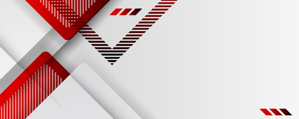 Poster - abstract white background with red diagonal lines. eps 10