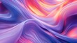 © Usman - Abstract flowing waves of vibrant colors with smooth gradient blending in purple, pink, and orange tones creating a mesmerizing visual background