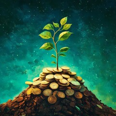 Poster - can make a image that represents financial hope