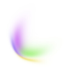Poster - Dark purple yellow green gradient shape transparent background, glowing vibrant color gradient shape, noise texture poster header banner cover design