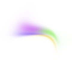 Poster - Dark purple yellow green gradient shape transparent background, glowing vibrant color gradient shape, noise texture poster header banner cover design