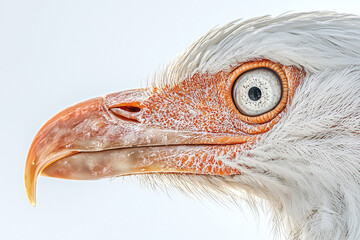 Poster - Close up of bird beak highlighting texture and intricate details