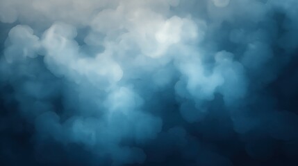 Wall Mural - a blurry blue sky with white clouds