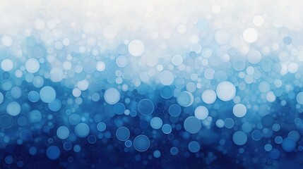 Wall Mural - a blue and white background with many small blue circles