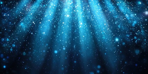 Poster - Stars twinkle in a cosmic display of light and color, illuminating the dark expanse of space with vibrant brilliance