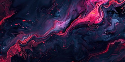 Poster - Abstract flowing fabric with vibrant color tones. Dynamic textile design. Background image of swirling colorful watercolor in fluid texture. Close up of material waving and flowing motion. AIG51.