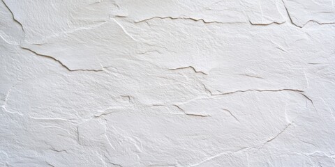 Poster - A textured white wall with a subtle layered pattern, giving a clean and modern aesthetic suitable for various interior designs.