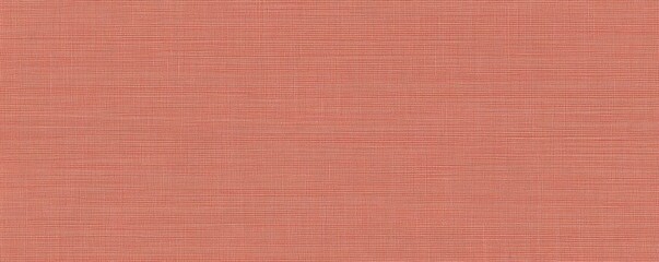 Poster - A textured fabric in a warm coral hue, featuring a subtle woven pattern that adds depth and warmth to any design.