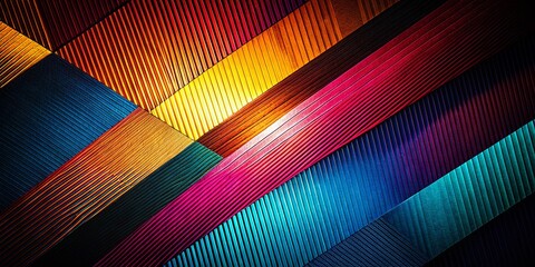 Poster - Abstract Diagonal Hatching Silhouette Wallpaper: Rough Texture Overlay