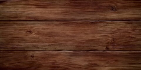 Poster - A rustic wooden texture featuring dark brown planks, showcasing natural grain patterns and a warm, earthy feel.