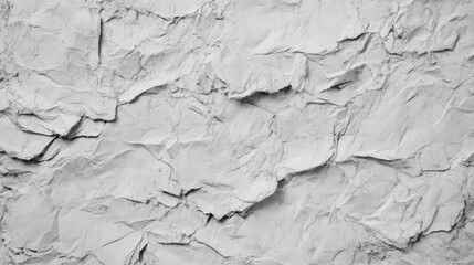 Poster - A fascinating display of a crumpled and textured gray surface vividly captures the interplay of light and shadow, inviting exploration of its unique patterns and depth