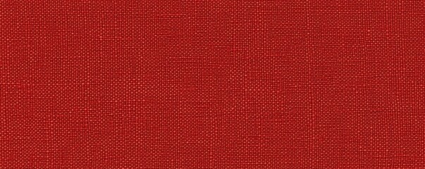 Poster - A textured, warm-toned fabric in a reddish hue, showcasing a subtle weave pattern.