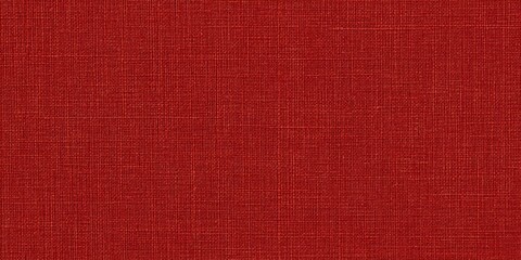 Poster - A textured red fabric background, featuring a warm, woven appearance that adds depth and character.