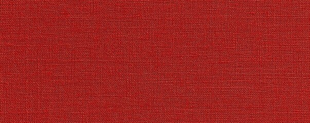 Poster - A textured fabric in a rich reddish hue, ideal for various design and crafting projects.