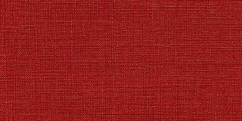 Poster - A textured red fabric background, featuring a woven appearance that adds depth and warmth to any design.