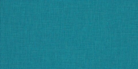 Poster - A textured fabric background in a vibrant teal color, showcasing a subtle woven pattern that adds depth and interest.