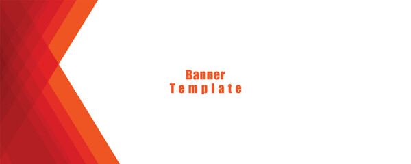 Wall Mural - abstract banner design template. eps10