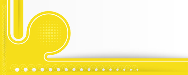 Poster - fluid yellow gradient shapes composition. for presentation design. vermilion base for website, print