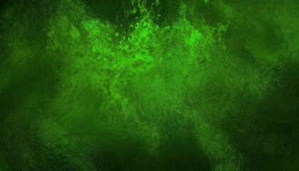 Poster - vibrant emerald green abstract texture with organic fluid pattern, ideal for digital backgrounds, design element