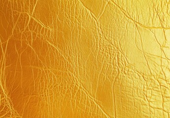 Poster - Textured golden leather surface with intricate lines and patterns showcasing a luxurious and elegant appearance for design and fashion applications