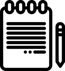 Aufkleber - document icon isolated on white background