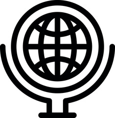 Aufkleber - Globe Icon vector illustration