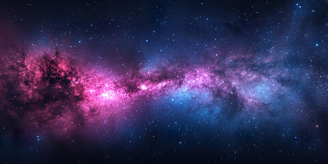 Wall Mural - milky way galaxy view