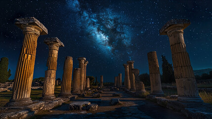 Wall Mural - Night Sky Above
