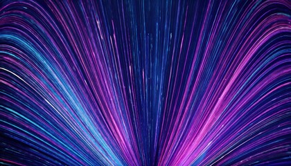 Poster - vibrant neon vortex swirl with glowing pink and blue light trails, futuristic abstract energy flow for digital background