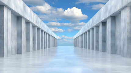 Poster - Architectural calm amidst database management server maintenance chaos