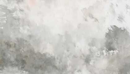 Fototapete - muted abstract textured painting with soft gray and white brushstrokes, modern minimalist background for interior or branding

