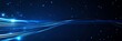 © Seree  - Abstract Blue Wave Energy Background - Dynamic blue light streaks curve across a dark blue background, creating an abstract energy or technology feel. Perfect for websites or presentations