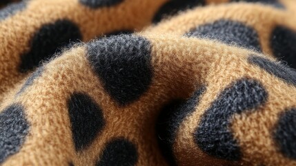 Poster - Playful Patterns on a Soft Fashionable Scarf