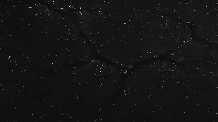 Poster - Dark asphalt texture with cracks and potholes for background design