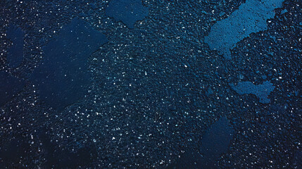 Poster - Abstract texture of asphalt with oil stains for urban design and background use