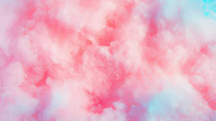 Poster - Soft abstract baby powder texture in pastel pink and blue for design use