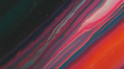 Poster - Vibrant layers of banded quartzite texture for creative design