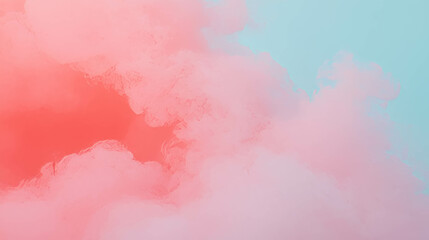Aufkleber - Dreamy pastel background with soft gradient aesthetic for design projects