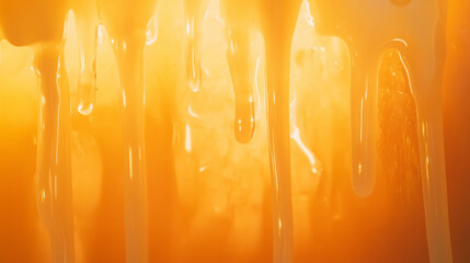 Poster - Dripping candle wax texture for creative design and artistic backgrounds