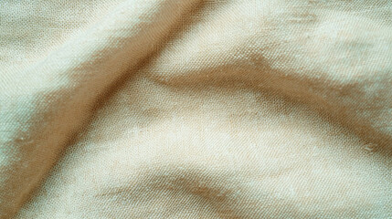 Poster - Vintage canvas texture with frayed edges for design and craft projects