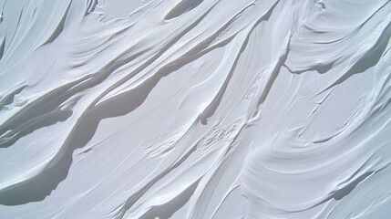 Poster - Textured plaster canvas background with artistic swirls for creative design projects