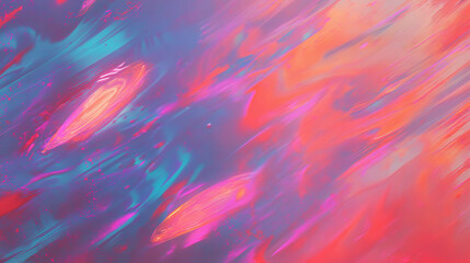 Poster - Vibrant abstract background with colorful energy bursts and radiating patterns
