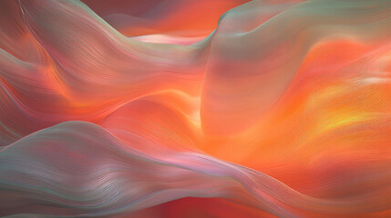 Poster - Vibrant abstract background with colorful flowing light trails for creative design