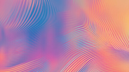 Poster - Colorful abstract background of concentric circles with gradient radiance for design