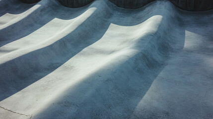 Poster - Abstract concrete roof texture with smooth surface design for architectural inspiration