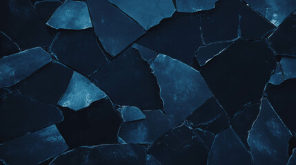 Aufkleber - Dark cracked asphalt texture background for urban design and construction concepts