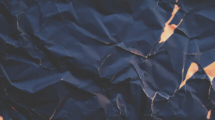 Poster - Dark torn paper texture for creative design and background projects